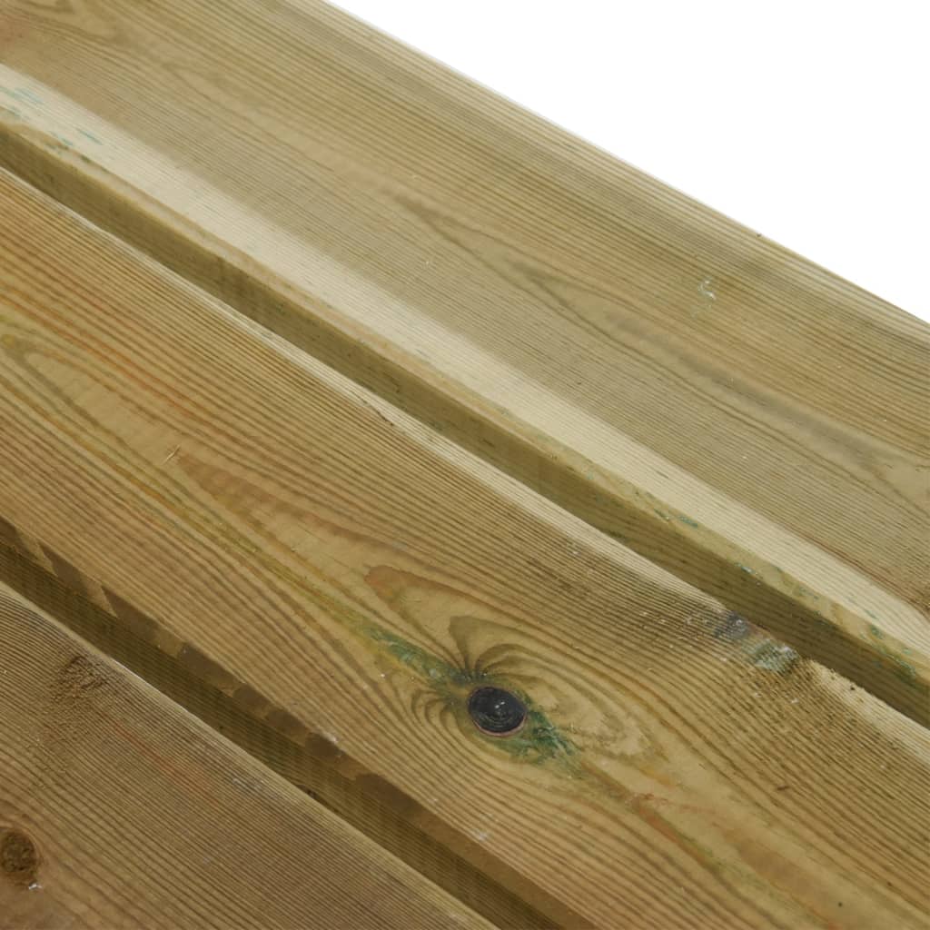 vidaXL Bancă de grădină, 220 cm, lemn masiv de pin impregnat vidaXL Bancă de grădină, 220 cm, lemn masiv de pin impregnat
