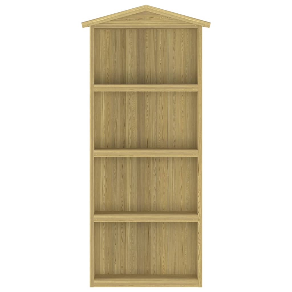 vidaXL Magazie unelte de grădină, 87x33x222 cm, lemn de pin tratat vidaXL Magazie unelte de grădină, 87x33x222 cm, lemn de pin tratat
