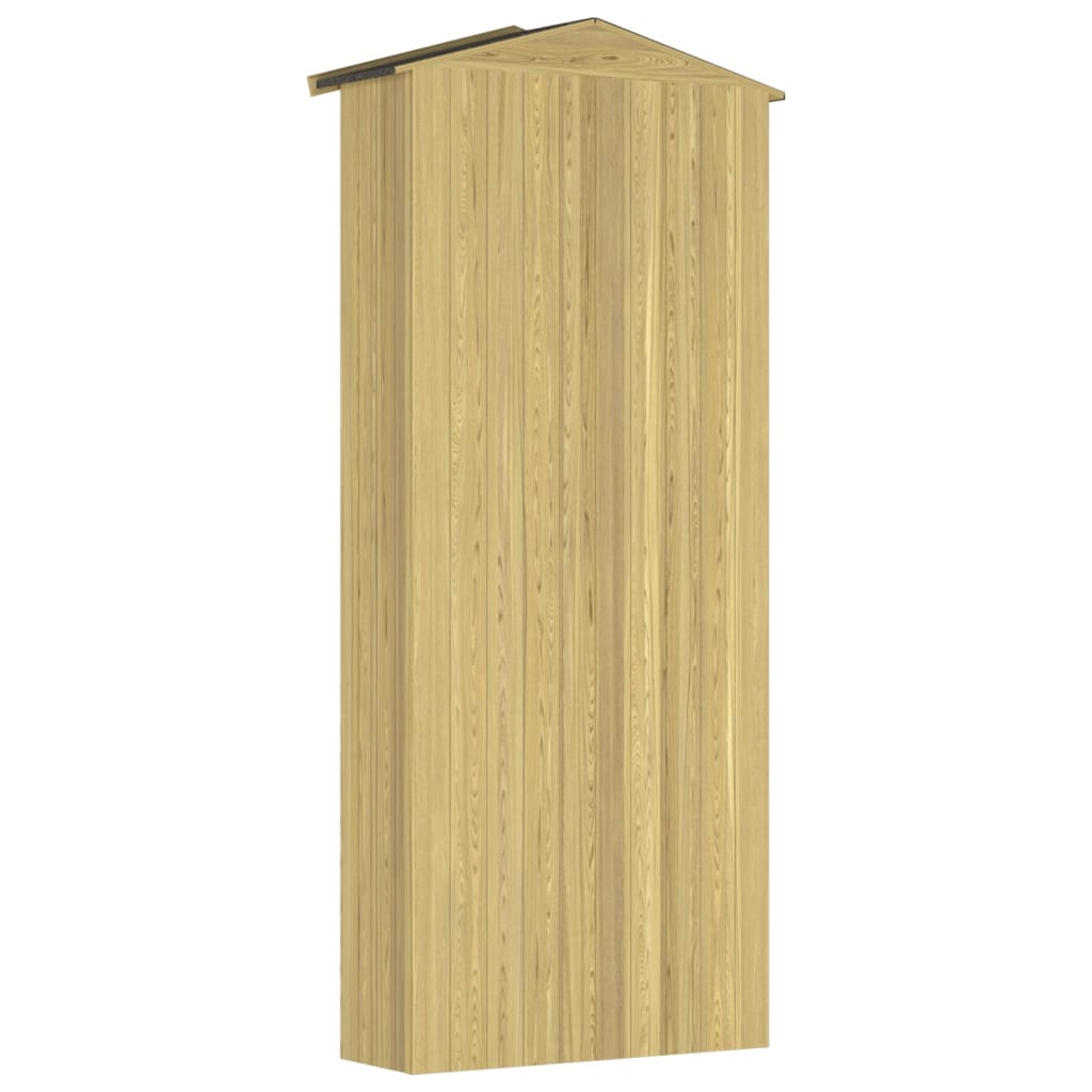 vidaXL Magazie unelte de grădină, 87x33x222 cm, lemn de pin tratat vidaXL Magazie unelte de grădină, 87x33x222 cm, lemn de pin tratat
