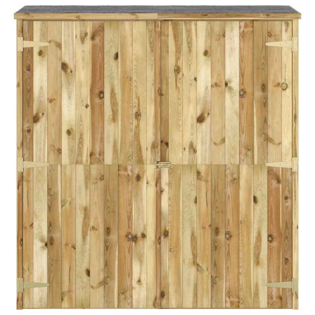 vidaXL Șopron de grădină pentru scule, 163x50x171 cm, lemn masiv pin vidaXL Șopron de grădină pentru scule, 163x50x171 cm, lemn masiv pin