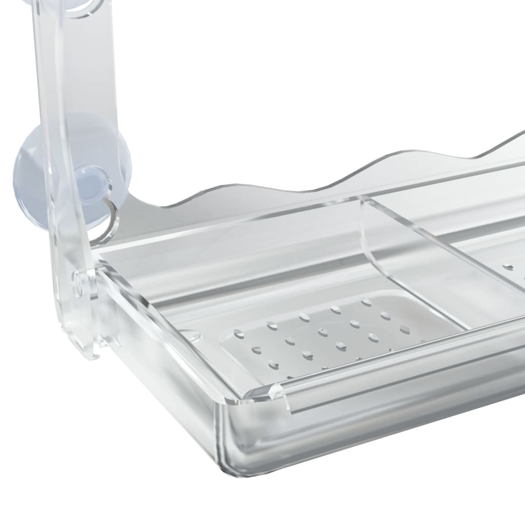 vidaXL Hrănitoare păsări pentru fereastră 2 buc. 30x12x15 cm acril vidaXL Hrănitoare păsări pentru fereastră 2 buc. 30x12x15 cm acril