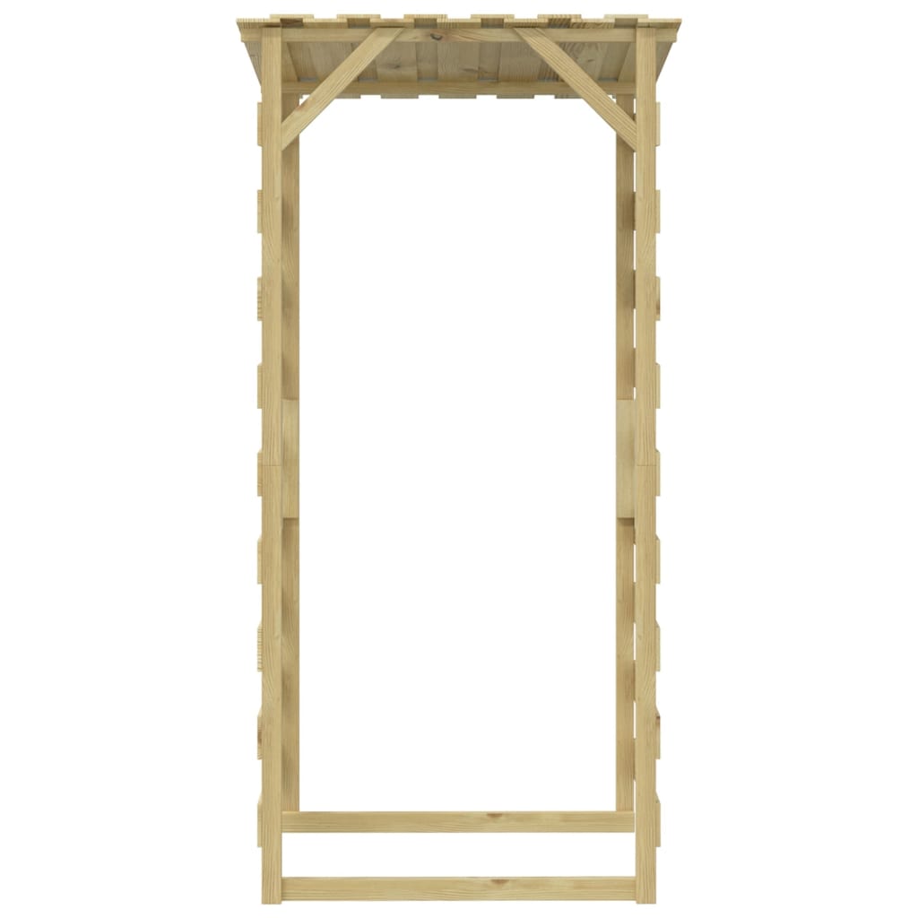 vidaXL Pergolă cu acoperiș, 100x90x200 cm, lemn de pin tratat vidaXL Pergolă cu acoperiș, 100x90x200 cm, lemn de pin tratat