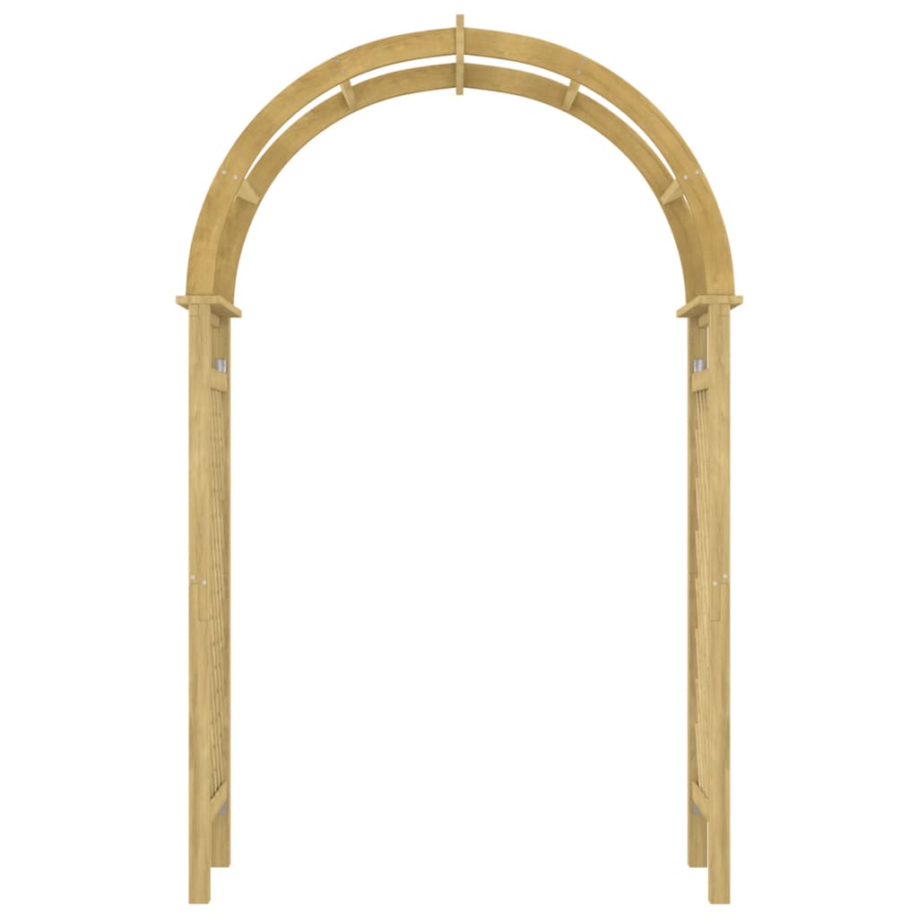 vidaXL Arcadă cu spalier, 141x97x243 cm, lemn masiv de pin tratat vidaXL Arcadă cu spalier, 141x97x243 cm, lemn masiv de pin tratat