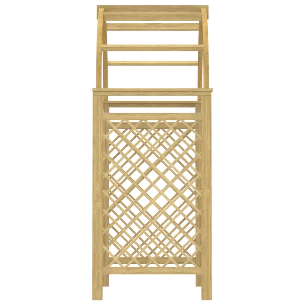 vidaXL Arcadă cu spalier, 141x97x243 cm, lemn masiv de pin tratat vidaXL Arcadă cu spalier, 141x97x243 cm, lemn masiv de pin tratat