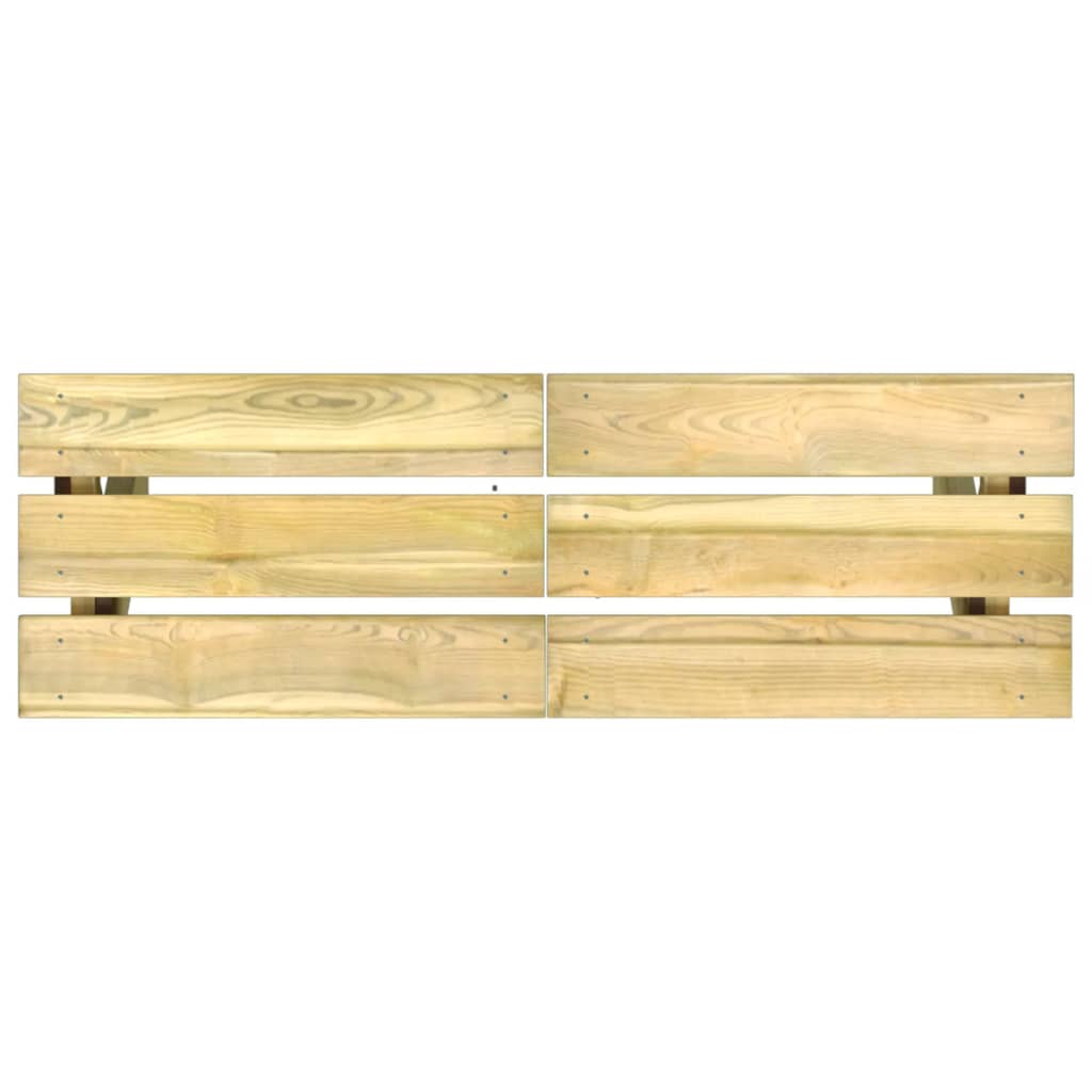 vidaXL Bancă de grădină, 110 cm, lemn de pin tratat vidaXL Bancă de grădină, 110 cm, lemn de pin tratat