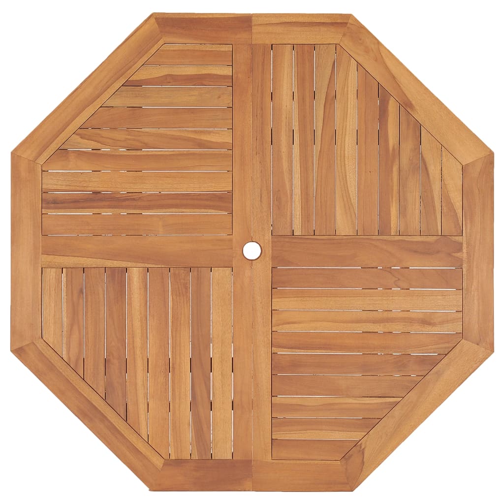 vidaXL Masă de grădină, 110x110x75 cm, lemn masiv de tec vidaXL Masă de grădină, 110x110x75 cm, lemn masiv de tec