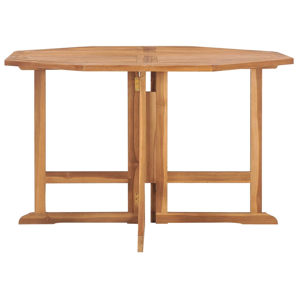 vidaXL Masă de grădină pliabilă,110x110x75 cm, lemn masiv de tec vidaXL Masă de grădină pliabilă,110x110x75 cm, lemn masiv de tec