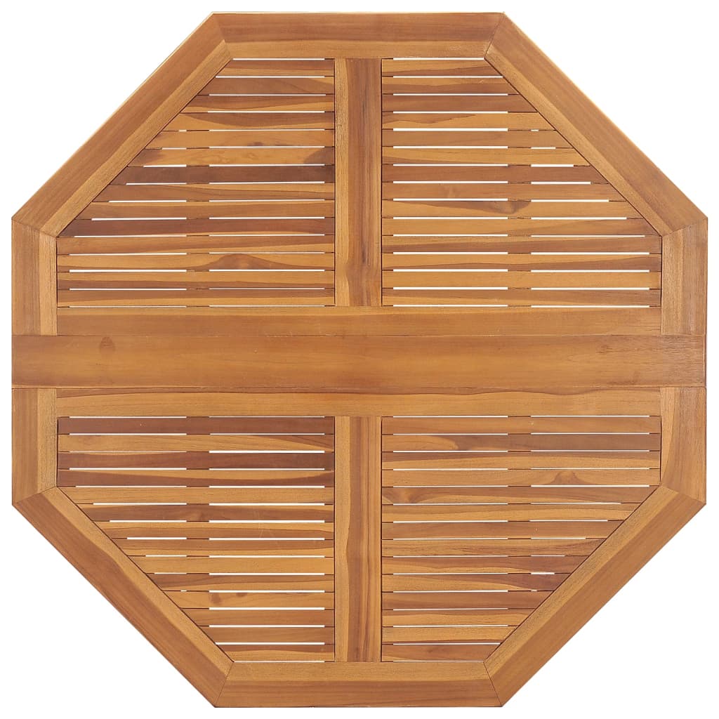 vidaXL Masă de grădină pliabilă,110x110x75 cm, lemn masiv de tec vidaXL Masă de grădină pliabilă,110x110x75 cm, lemn masiv de tec