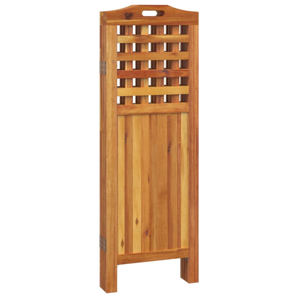 vidaXL Paravan de cameră 4 panouri 162x2x115 cm lemn masiv de acacia vidaXL Paravan de cameră 4 panouri 162x2x115 cm lemn masiv de acacia