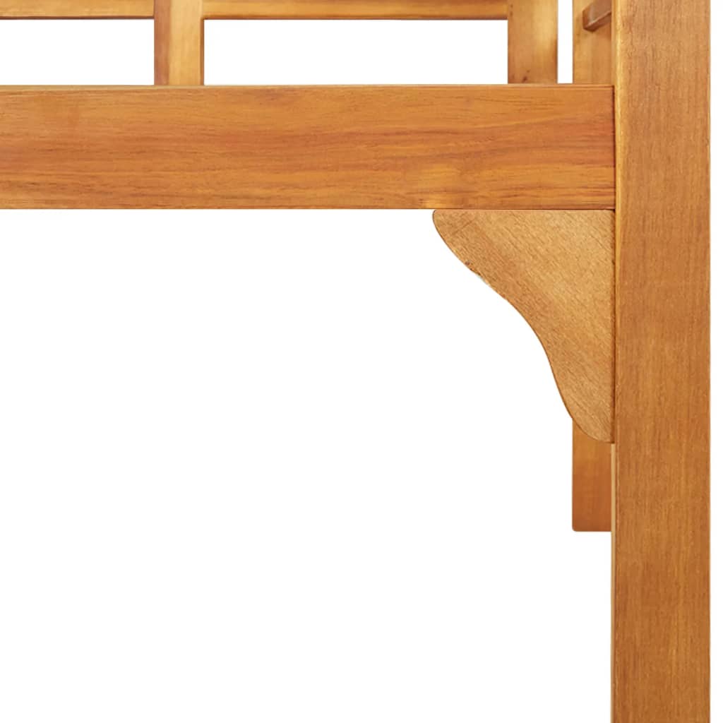 vidaXL Bancă de grădină, 125 cm, lemn masiv de acacia