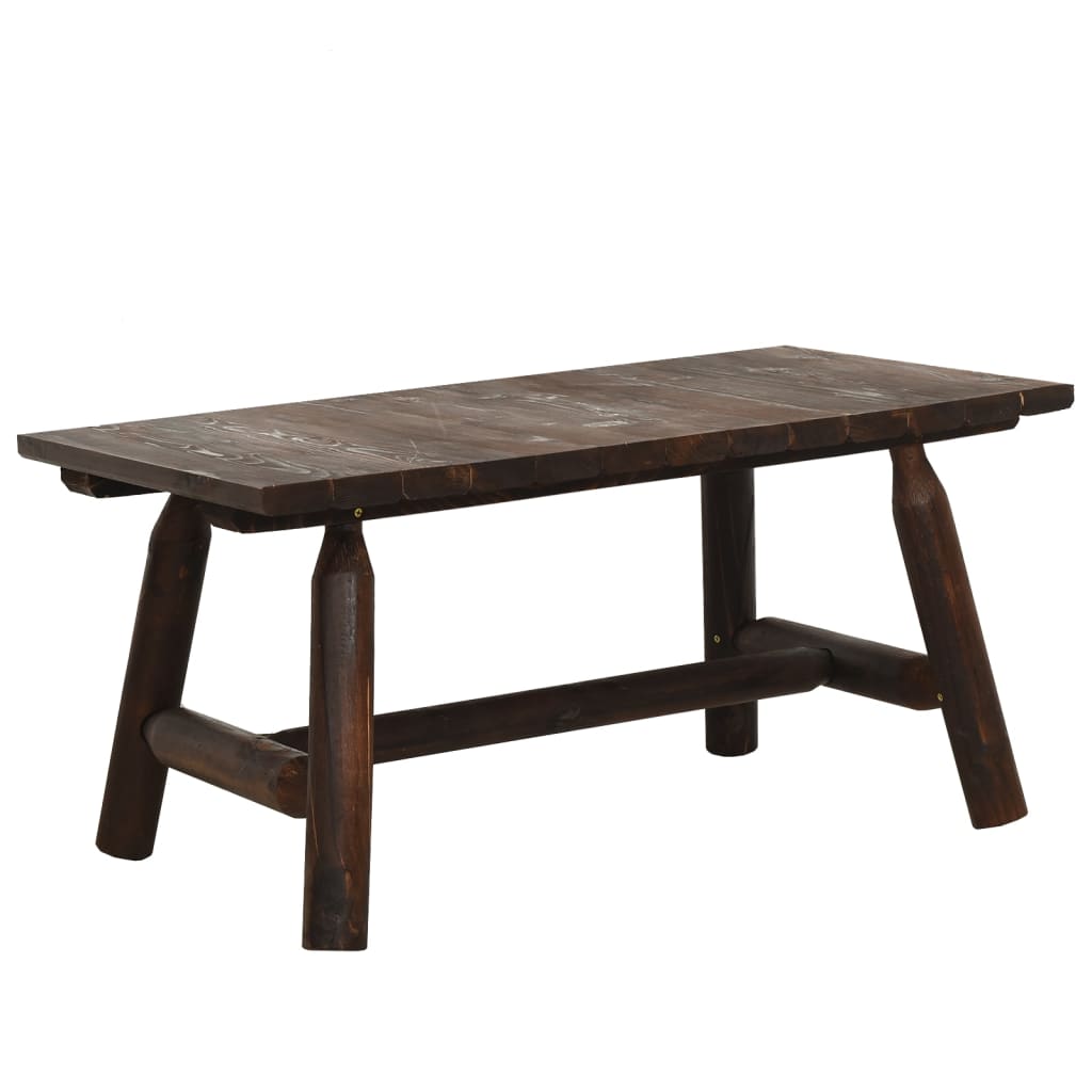 vidaXL Set mobilier de grădină, 4 piese, lemn masiv de molid vidaXL Set mobilier de grădină, 4 piese, lemn masiv de molid