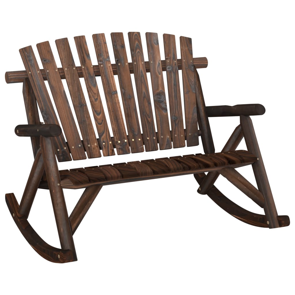 vidaXL Set mobilier de grădină, 3 piese, lemn masiv de molid vidaXL Set mobilier de grădină, 3 piese, lemn masiv de molid