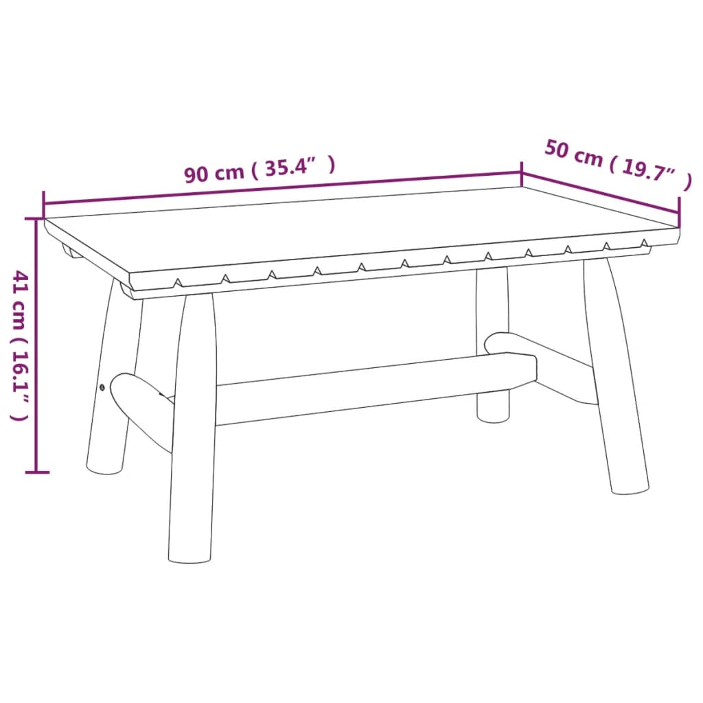 vidaXL Set mobilier de grădină, 3 piese, lemn masiv de molid vidaXL Set mobilier de grădină, 3 piese, lemn masiv de molid
