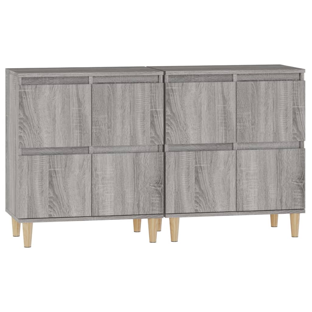 vidaXL Dulapuri, 2 buc, sonoma gri, 60x35x70 cm, lemn prelucrat vidaXL Dulapuri, 2 buc, sonoma gri, 60x35x70 cm, lemn prelucrat