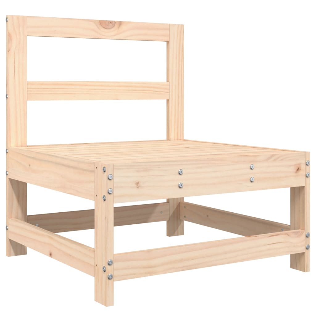vidaXL Set mobilier relaxare de grădină 5 piese lemn masiv de pin vidaXL Set mobilier relaxare de grădină 5 piese lemn masiv de pin