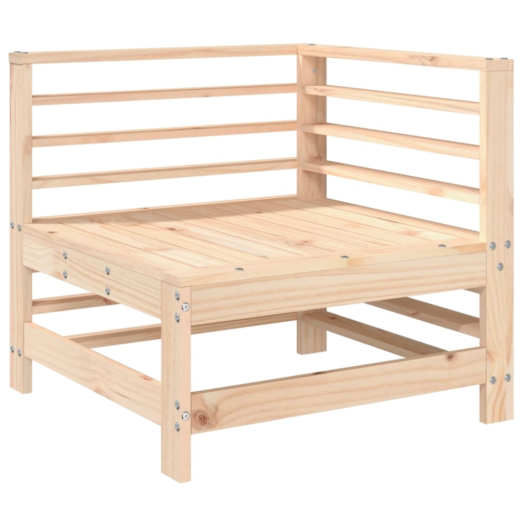 vidaXL Set mobilier relaxare de grădină 5 piese lemn masiv de pin vidaXL Set mobilier relaxare de grădină 5 piese lemn masiv de pin