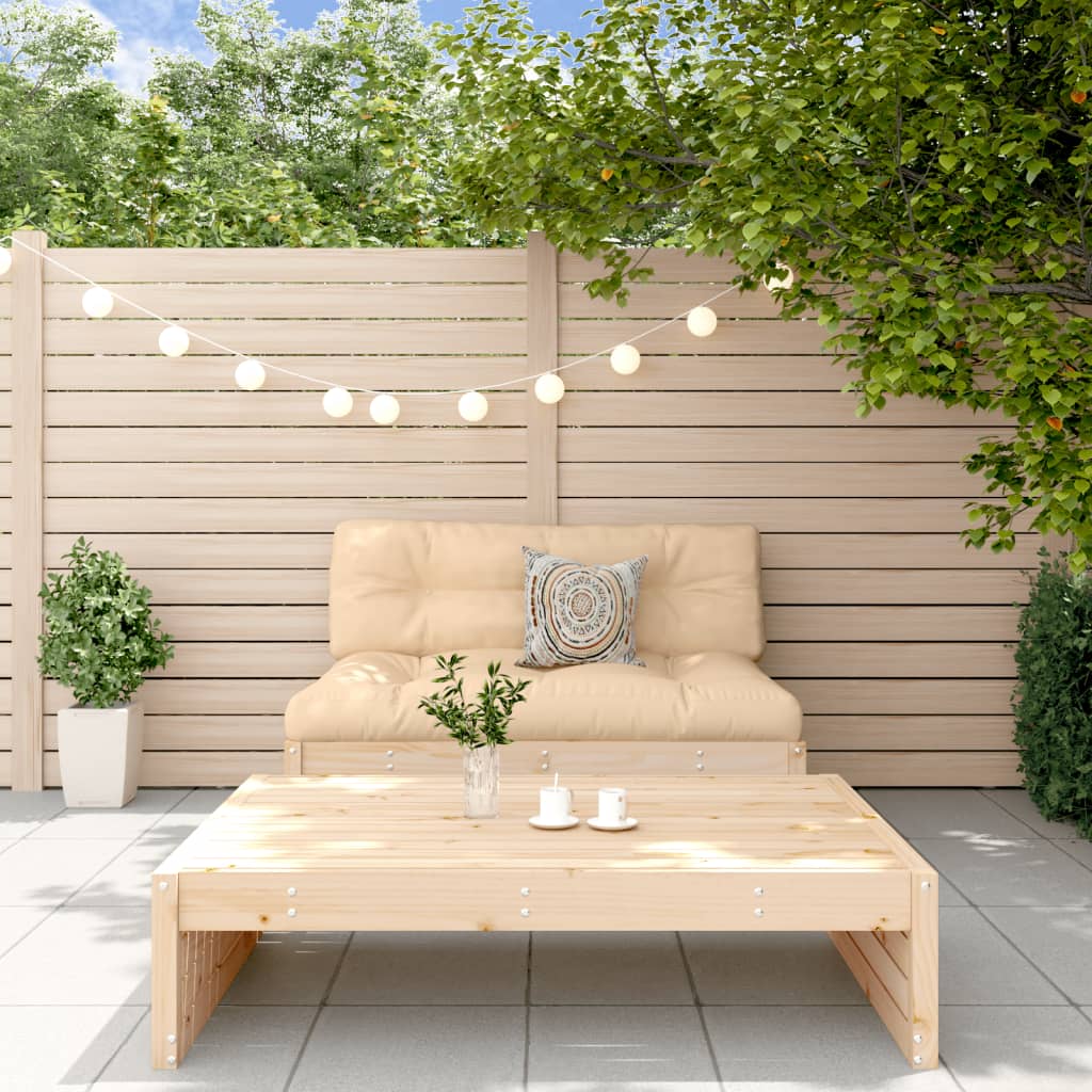 vidaXL Set mobilier relaxare de grădină, 2 piese, lemn masiv de pin vidaXL Set mobilier relaxare de grădină, 2 piese, lemn masiv de pin