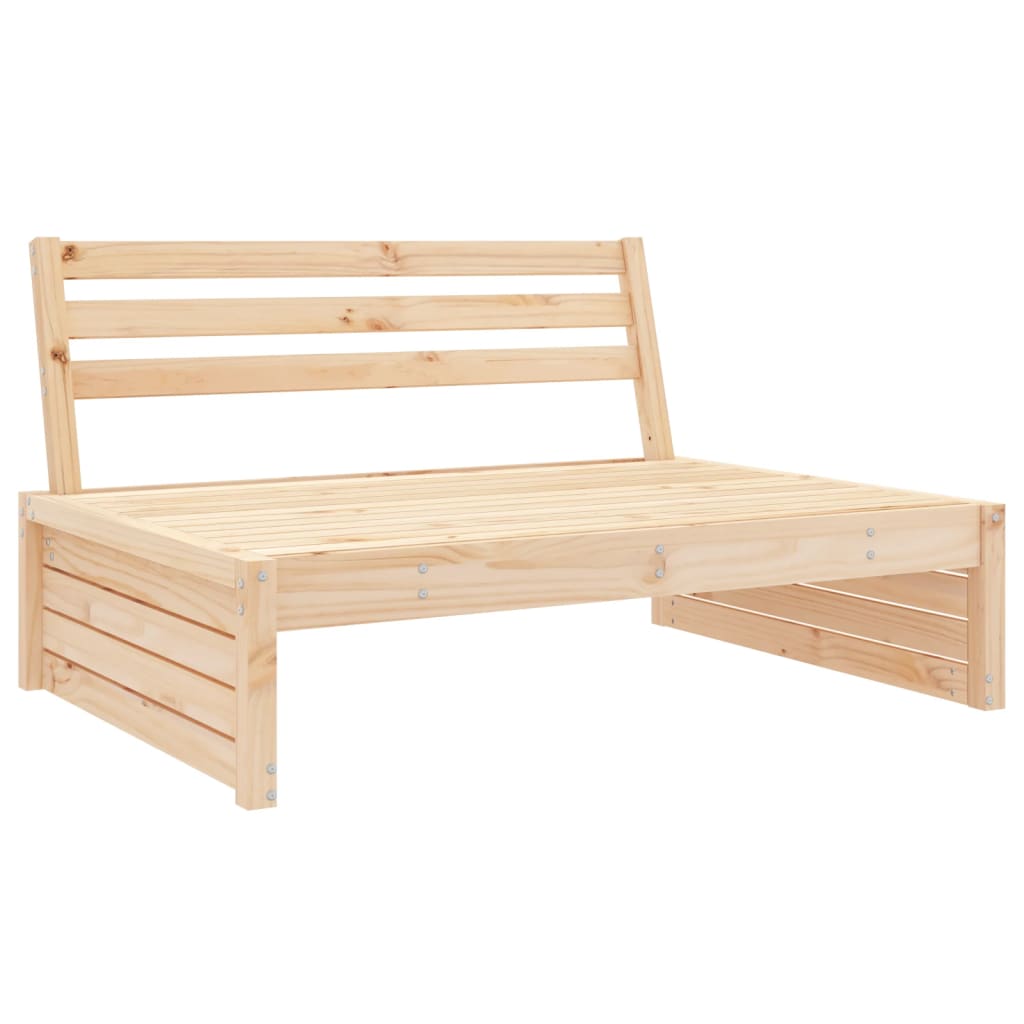 vidaXL Set mobilier relaxare de grădină, 4 piese, lemn masiv de pin