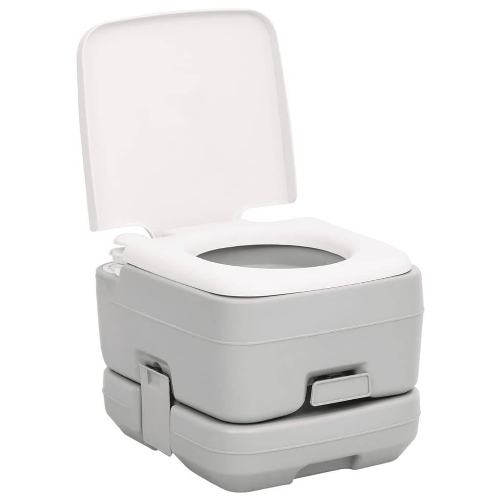 vidaXL Set portabil cu toaletă și lavoar pentru camping vidaXL Set portabil cu toaletă și lavoar pentru camping