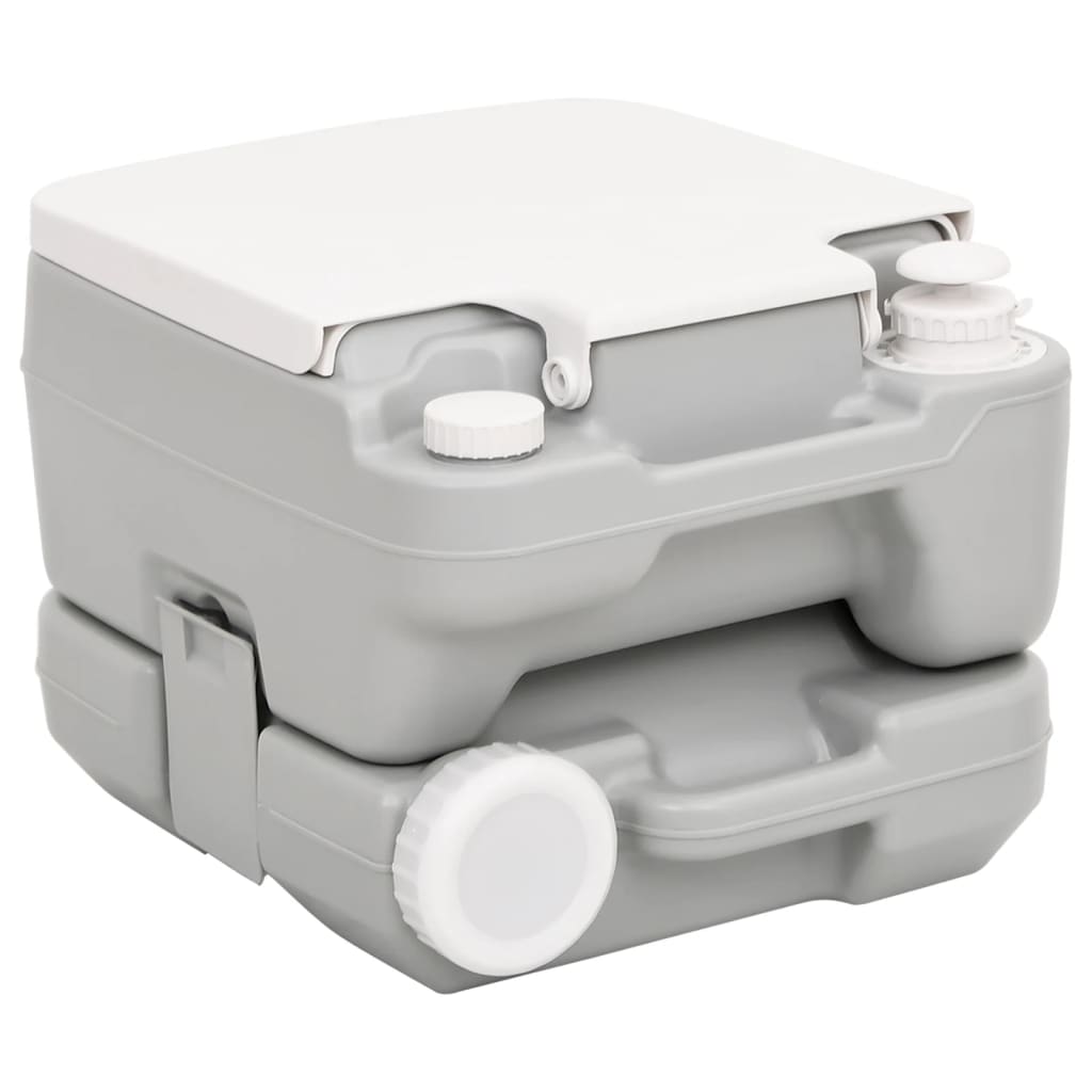 vidaXL Set portabil cu toaletă și lavoar pentru camping vidaXL Set portabil cu toaletă și lavoar pentru camping
