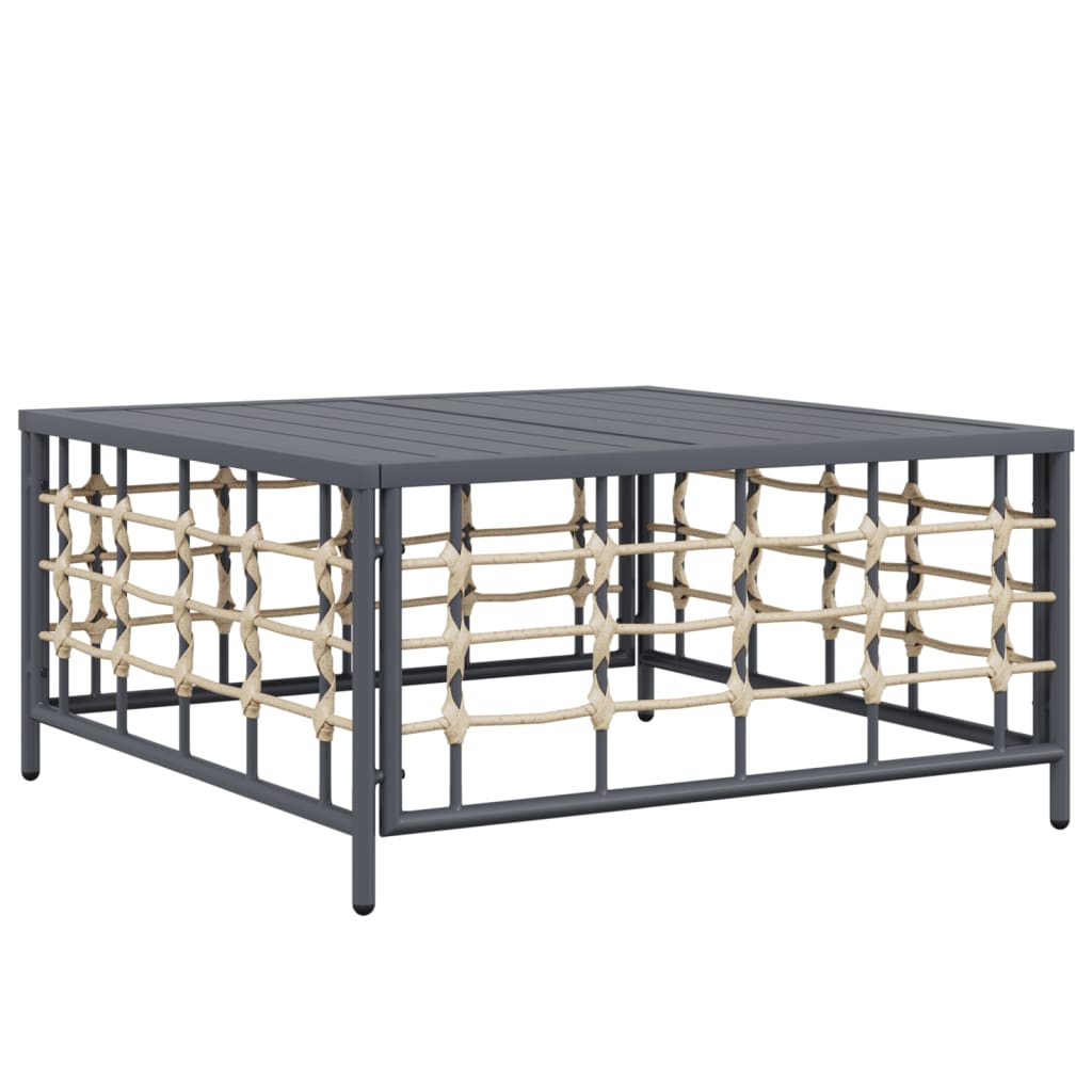 vidaXL Set mobilier de grădină cu perne, 10 piese, antracit, poliratan vidaXL Set mobilier de grădină cu perne, 10 piese, antracit, poliratan