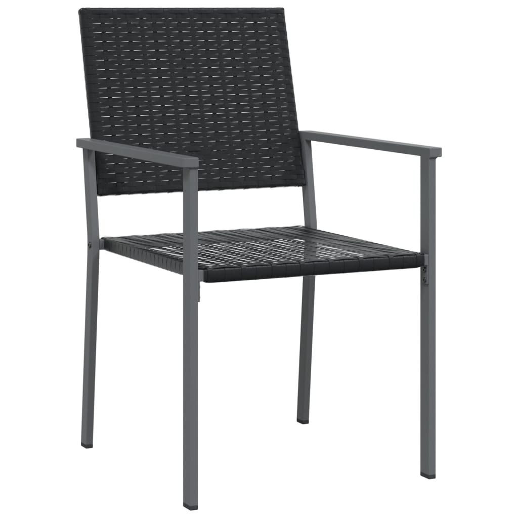 vidaXL Set mobilier de grădină, 3 piese, poliratan și oțel vidaXL Set mobilier de grădină, 3 piese, poliratan și oțel