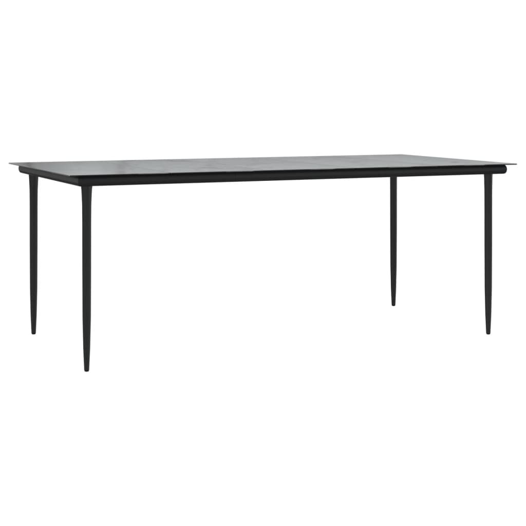 vidaXL Set mobilier de grădină cu perne, 7 piese, poliratan și oțel vidaXL Set mobilier de grădină cu perne, 7 piese, poliratan și oțel