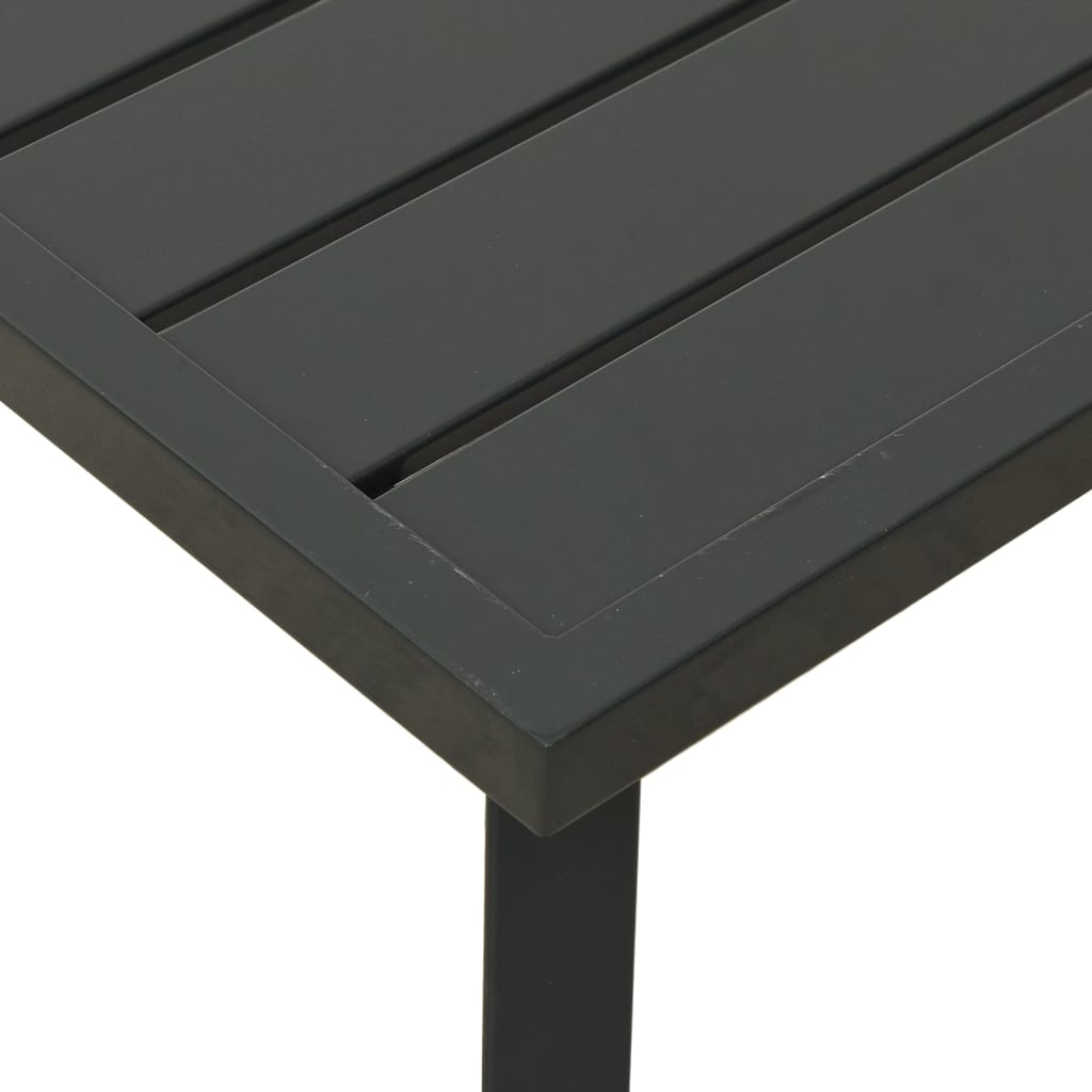 vidaXL Set mobilier de grădină, antracit, 2 piese, oțel vidaXL Set mobilier de grădină, antracit, 2 piese, oțel