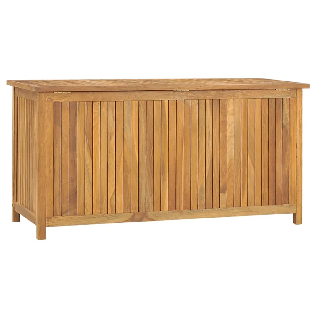 vidaXL Cutie de grădină, 114x50x58 cm, lemn masiv de tec vidaXL Cutie de grădină, 114x50x58 cm, lemn masiv de tec