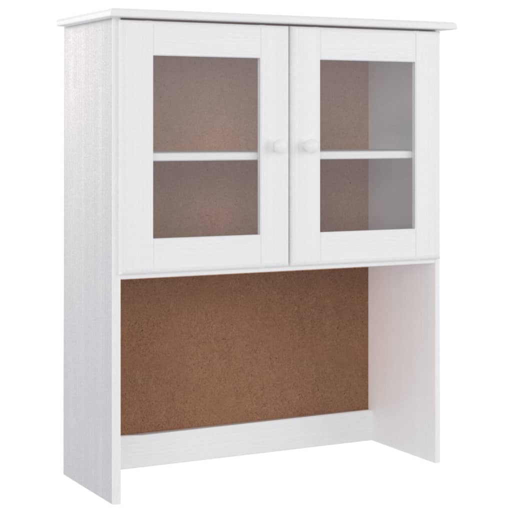 vidaXL Dulap înalt ALTA, alb, 77x35x165 cm, lemn masiv de pin vidaXL Dulap înalt ALTA, alb, 77x35x165 cm, lemn masiv de pin