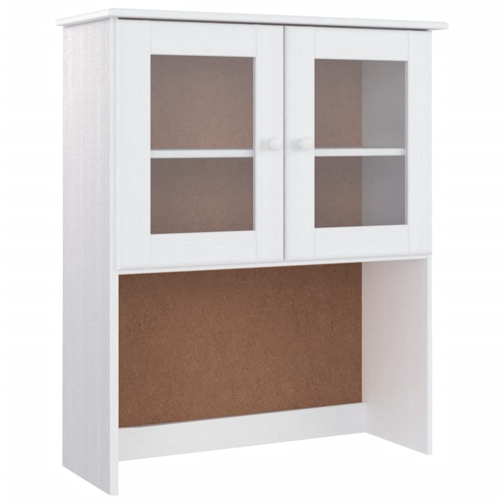 vidaXL Dulap înalt ALTA, alb, 77x35x188 cm, lemn masiv de pin vidaXL Dulap înalt ALTA, alb, 77x35x188 cm, lemn masiv de pin