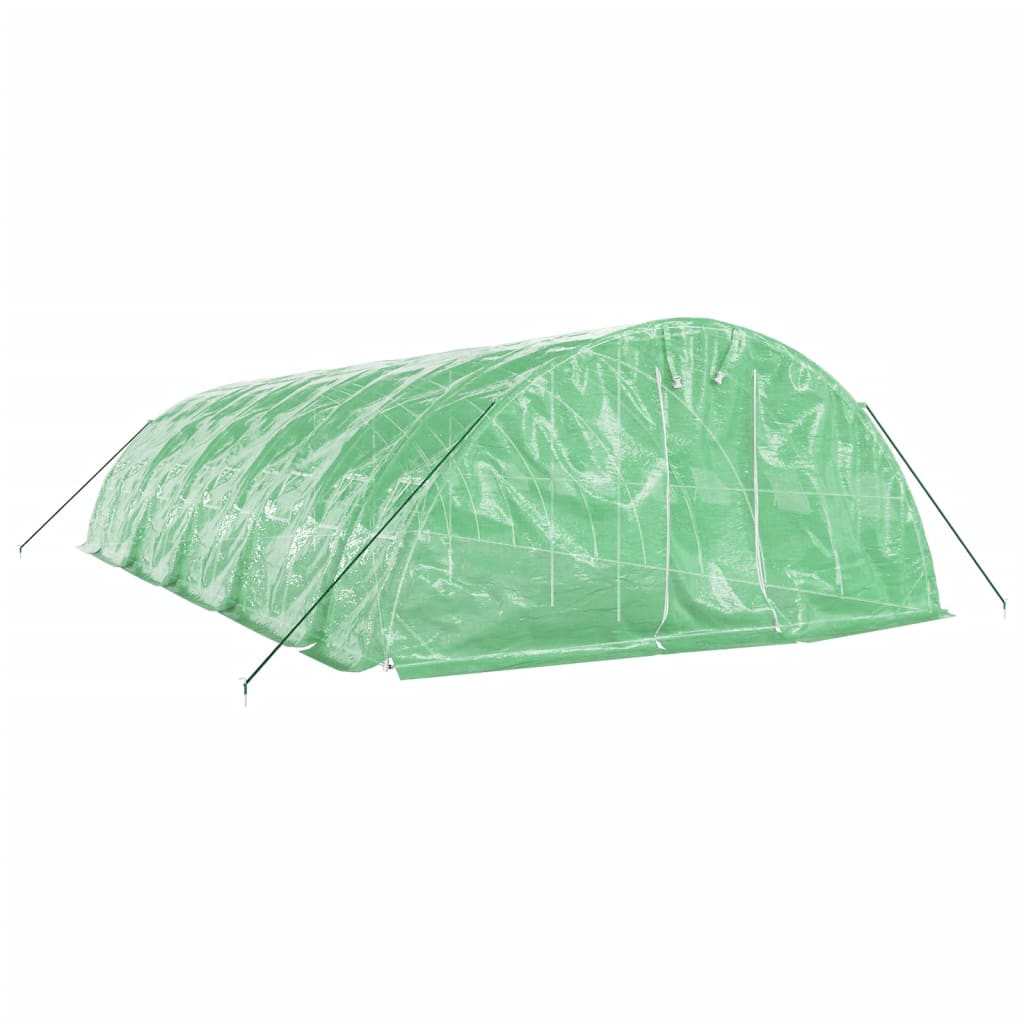 vidaXL Seră cu cadru din oțel, verde, 50 m², 10x5x2,3 m vidaXL Seră cu cadru din oțel, verde, 50 m², 10x5x2,3 m