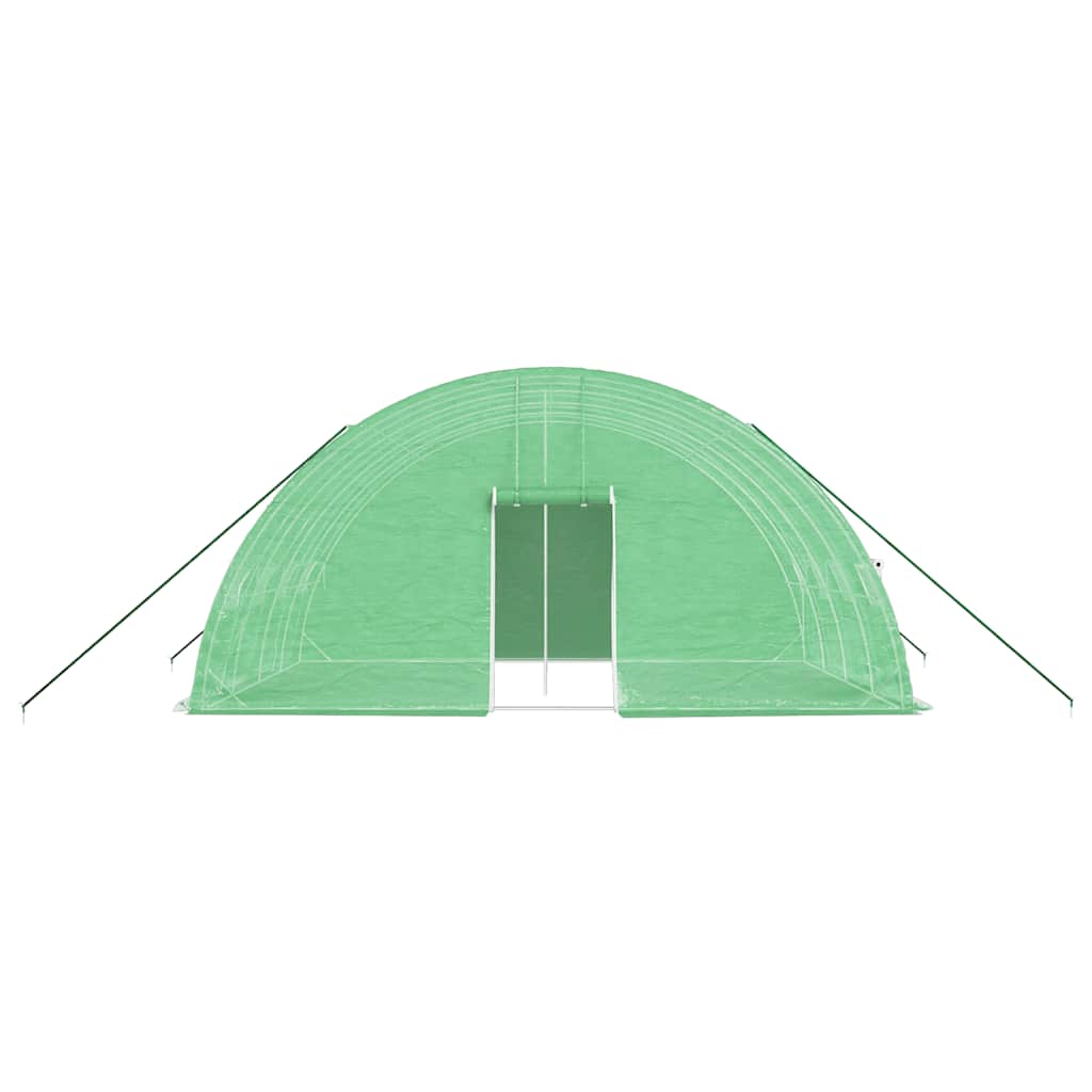 vidaXL Seră cu cadru din oțel, verde, 24 m², 6x4x2,85 m vidaXL Seră cu cadru din oțel, verde, 24 m², 6x4x2,85 m
