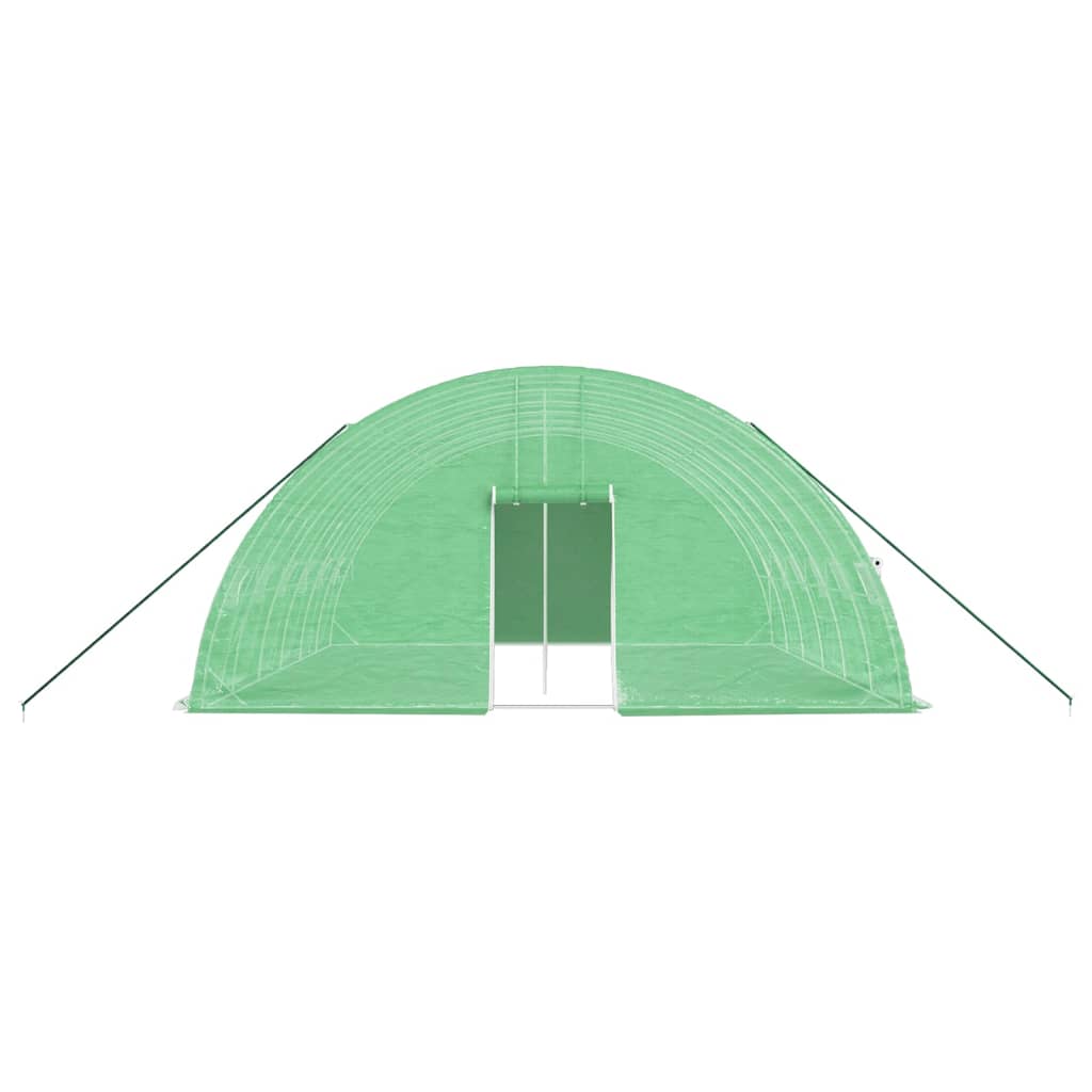 vidaXL Seră cu cadru din oțel, verde, 36 m², 6x6x2,85 m vidaXL Seră cu cadru din oțel, verde, 36 m², 6x6x2,85 m