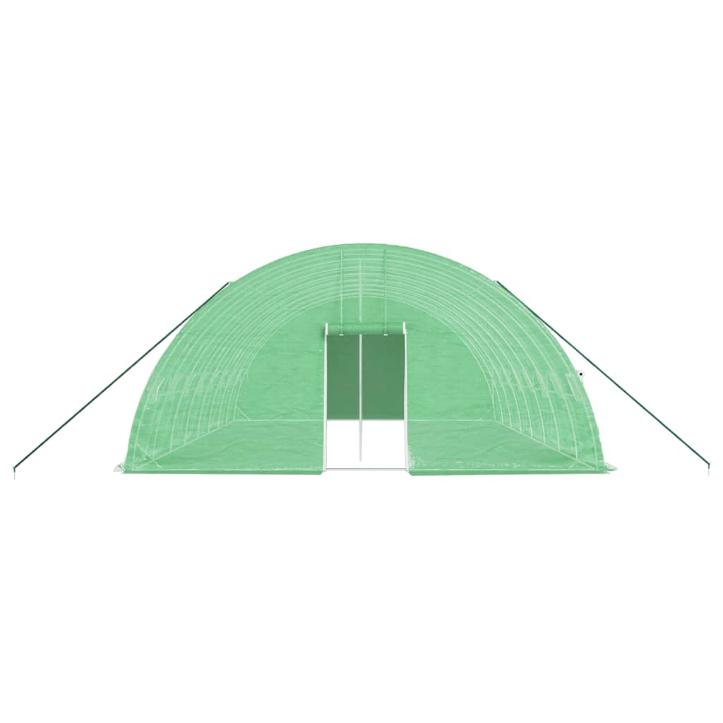vidaXL Seră cu cadru din oțel, verde, 48 m², 8x6x2,85 m vidaXL Seră cu cadru din oțel, verde, 48 m², 8x6x2,85 m