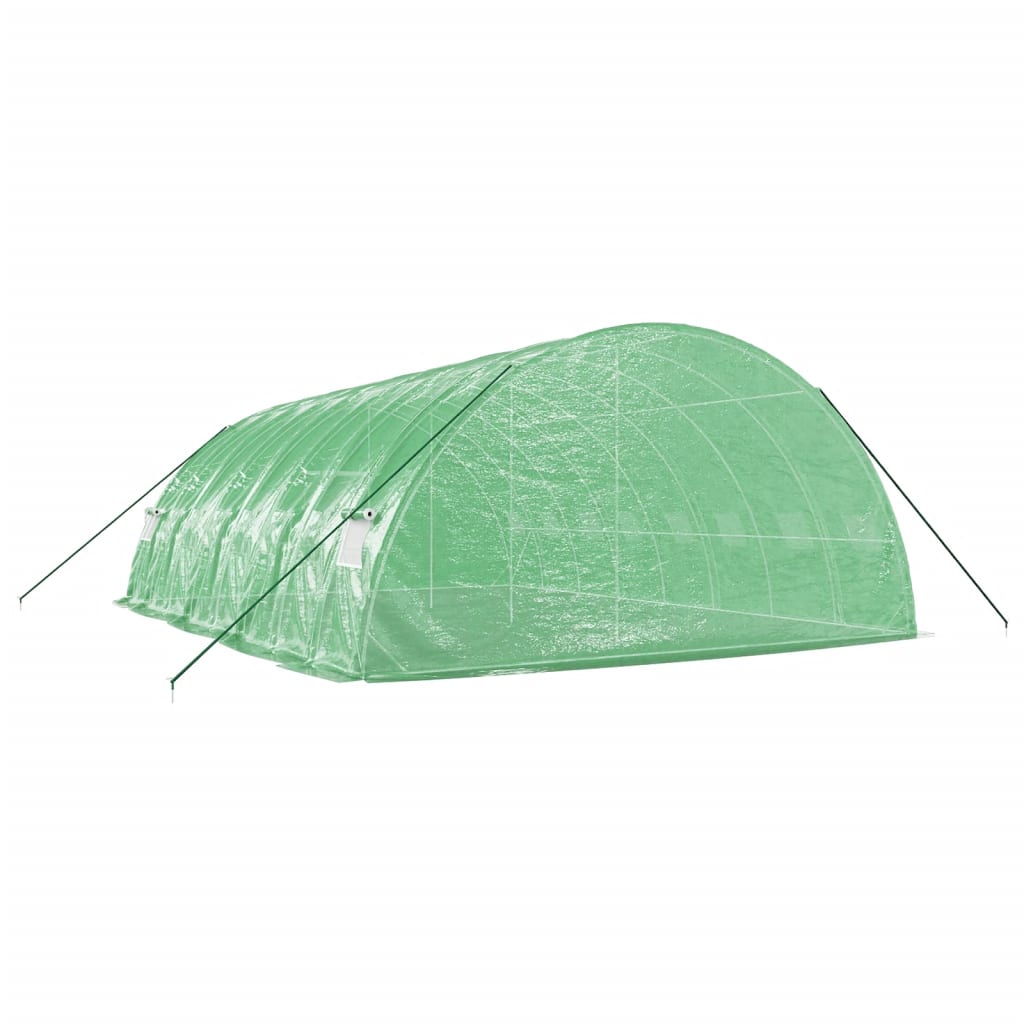 vidaXL Seră cu cadru din oțel, verde, 48 m², 8x6x2,85 m vidaXL Seră cu cadru din oțel, verde, 48 m², 8x6x2,85 m