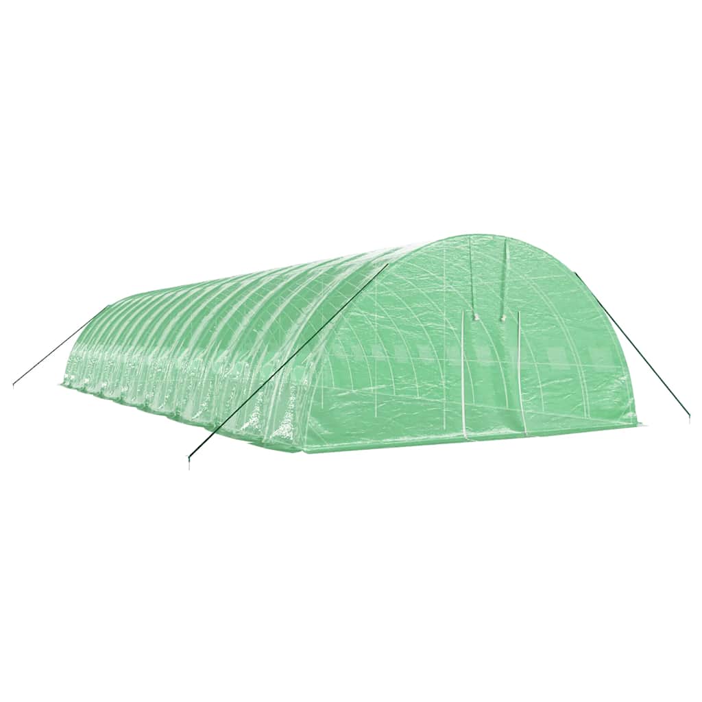 vidaXL Seră cu cadru din oțel, verde, 96 m², 16x6x2,85 m vidaXL Seră cu cadru din oțel, verde, 96 m², 16x6x2,85 m
