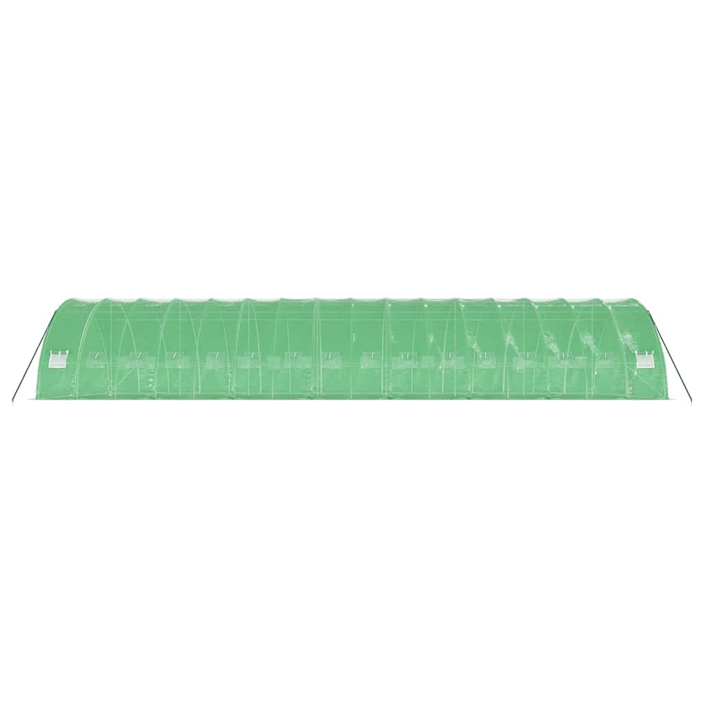 vidaXL Seră cu cadru din oțel, verde, 96 m², 16x6x2,85 m vidaXL Seră cu cadru din oțel, verde, 96 m², 16x6x2,85 m