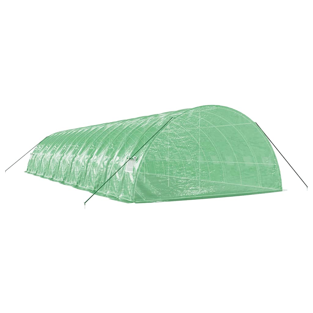 vidaXL Seră cu cadru din oțel, verde, 96 m², 16x6x2,85 m vidaXL Seră cu cadru din oțel, verde, 96 m², 16x6x2,85 m