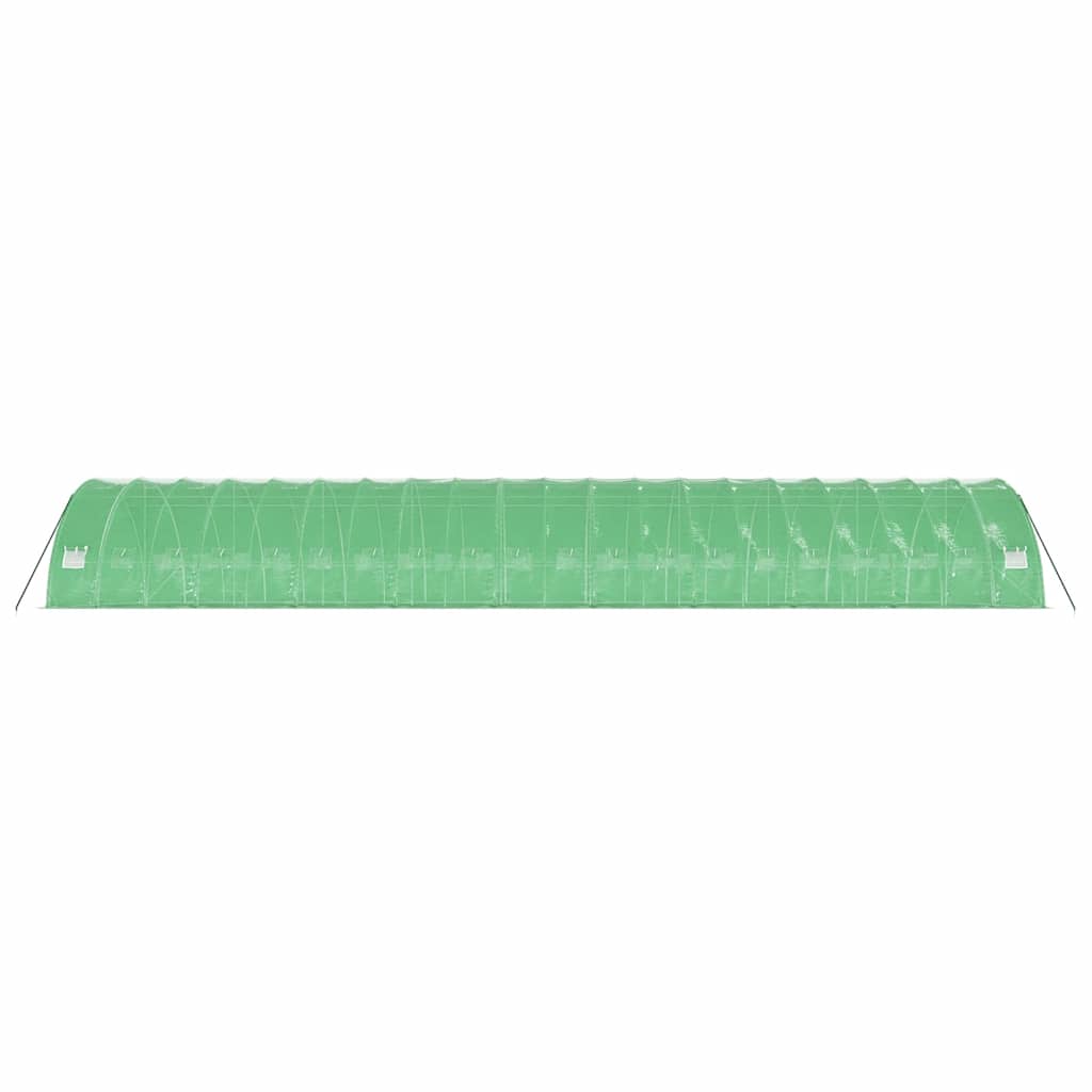 vidaXL Seră cu cadru din oțel, verde, 120 m², 20x6x2,85 m vidaXL Seră cu cadru din oțel, verde, 120 m², 20x6x2,85 m
