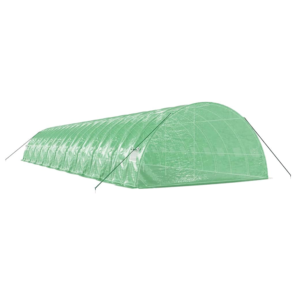vidaXL Seră cu cadru din oțel, verde, 120 m², 20x6x2,85 m vidaXL Seră cu cadru din oțel, verde, 120 m², 20x6x2,85 m