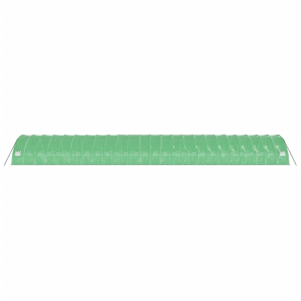 vidaXL Seră cu cadru din oțel, verde, 144 m², 24x6x2,85 m vidaXL Seră cu cadru din oțel, verde, 144 m², 24x6x2,85 m