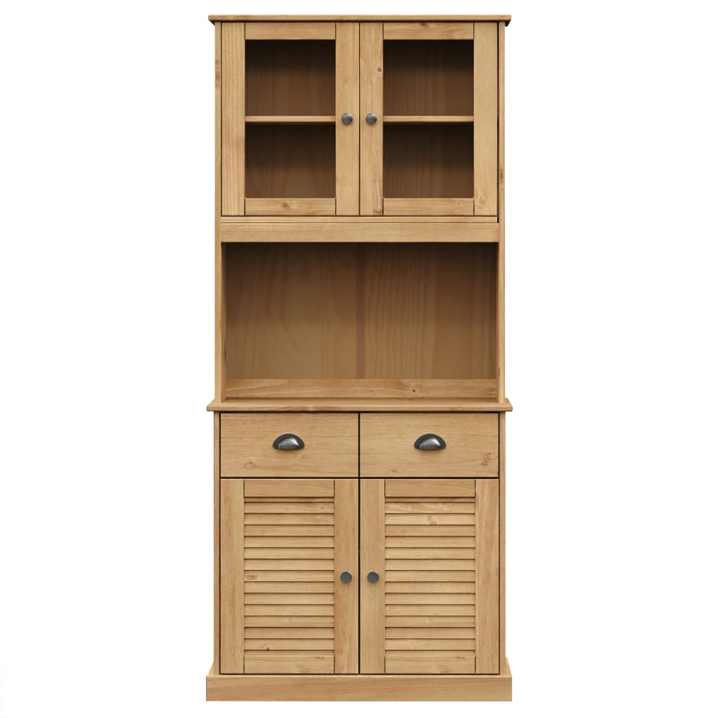 vidaXL Dulap înalt VIGO, 78x40x175 cm, lemn masiv de pin vidaXL Dulap înalt VIGO, 78x40x175 cm, lemn masiv de pin