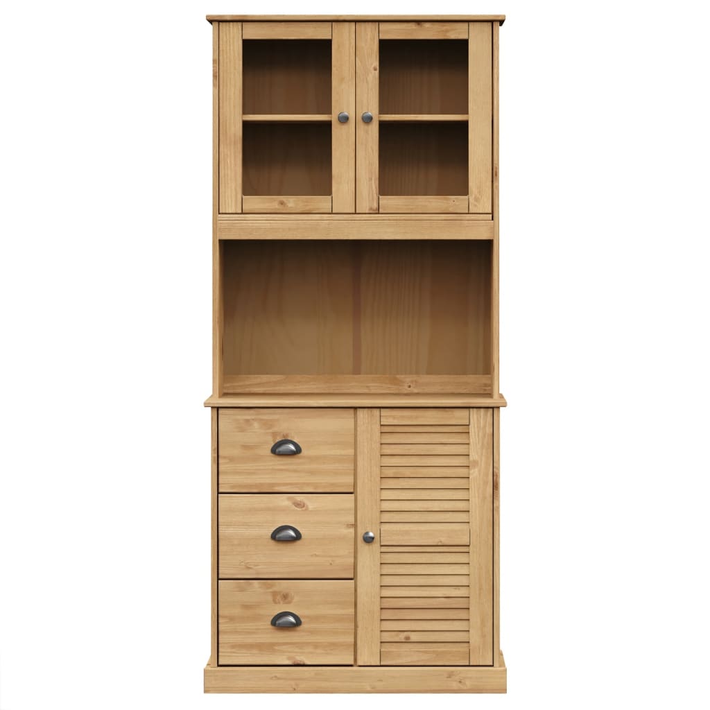 vidaXL Dulap înalt VIGO, 78x40x175 cm, lemn masiv de pin vidaXL Dulap înalt VIGO, 78x40x175 cm, lemn masiv de pin