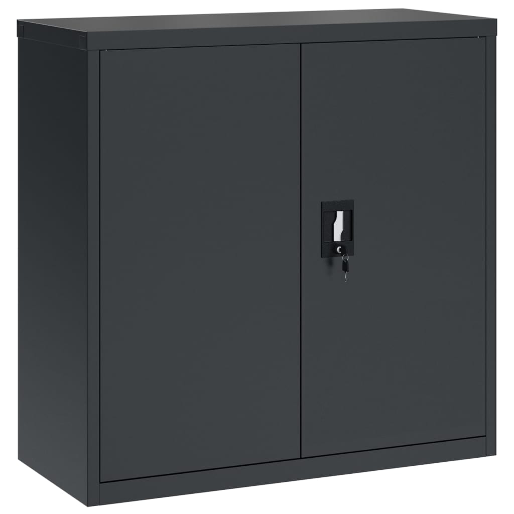 vidaXL Fișet, antracit, 90x40x130 cm, oțel vidaXL Fișet, antracit, 90x40x130 cm, oțel