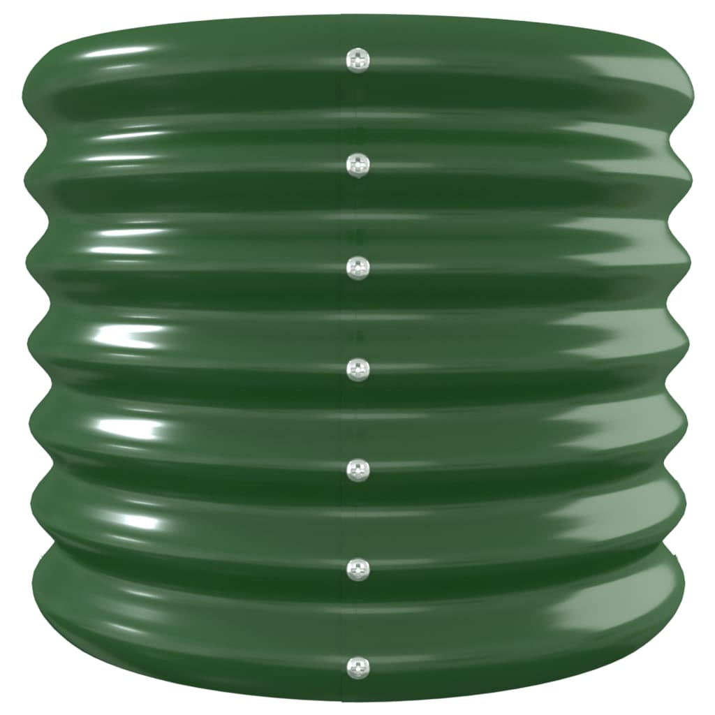 vidaXL Strat înălțat grădină 332x40x36 cm oțel vopsit electrostatic