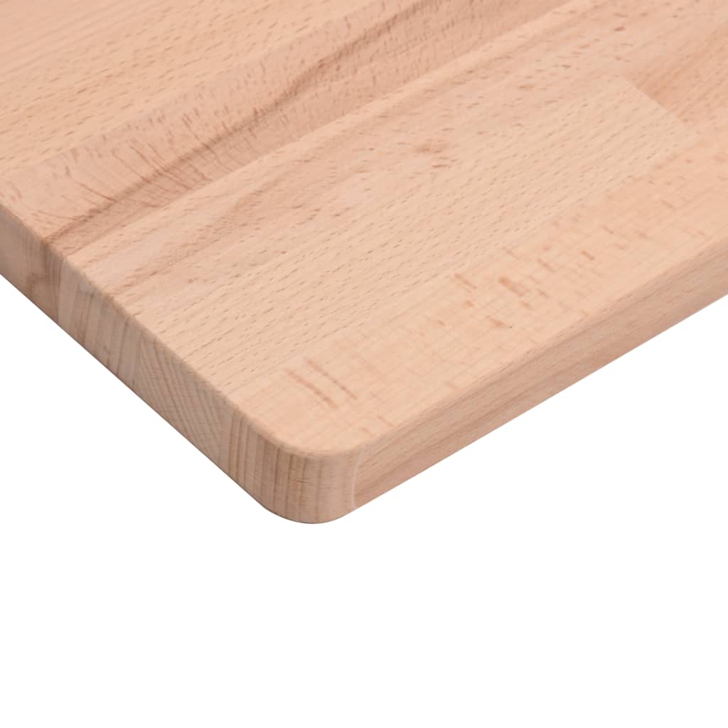 vidaXL Blat de masă 100x50x2,5 cm dreptunghiular, lemn masiv de fag vidaXL Blat de masă 100x50x2,5 cm dreptunghiular, lemn masiv de fag