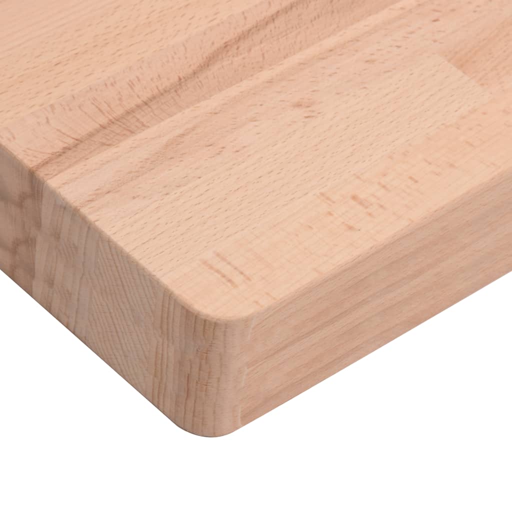 vidaXL Blat de masă 100x50x4 cm dreptunghiular, lemn masiv de fag vidaXL Blat de masă 100x50x4 cm dreptunghiular, lemn masiv de fag