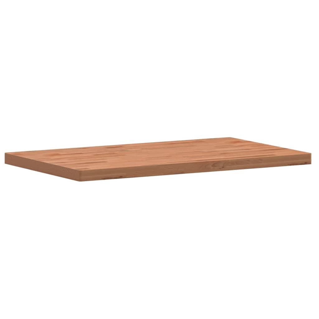 vidaXL Blat de masă 100x60x4 cm dreptunghiular, lemn masiv de fag vidaXL Blat de masă 100x60x4 cm dreptunghiular, lemn masiv de fag