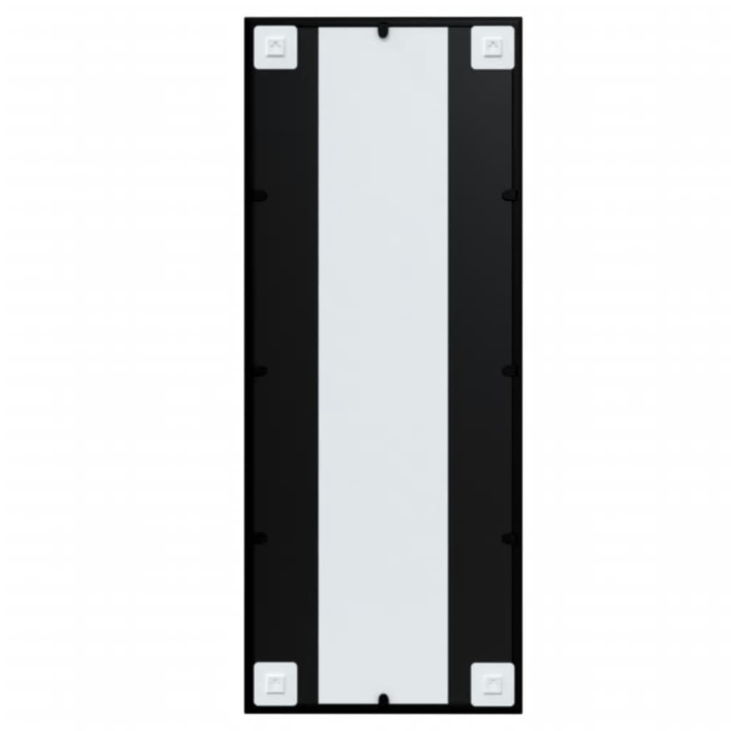 vidaXL Oglinzi de perete, 2 buc., negru, 100x40 cm, metal vidaXL Oglinzi de perete, 2 buc., negru, 100x40 cm, metal